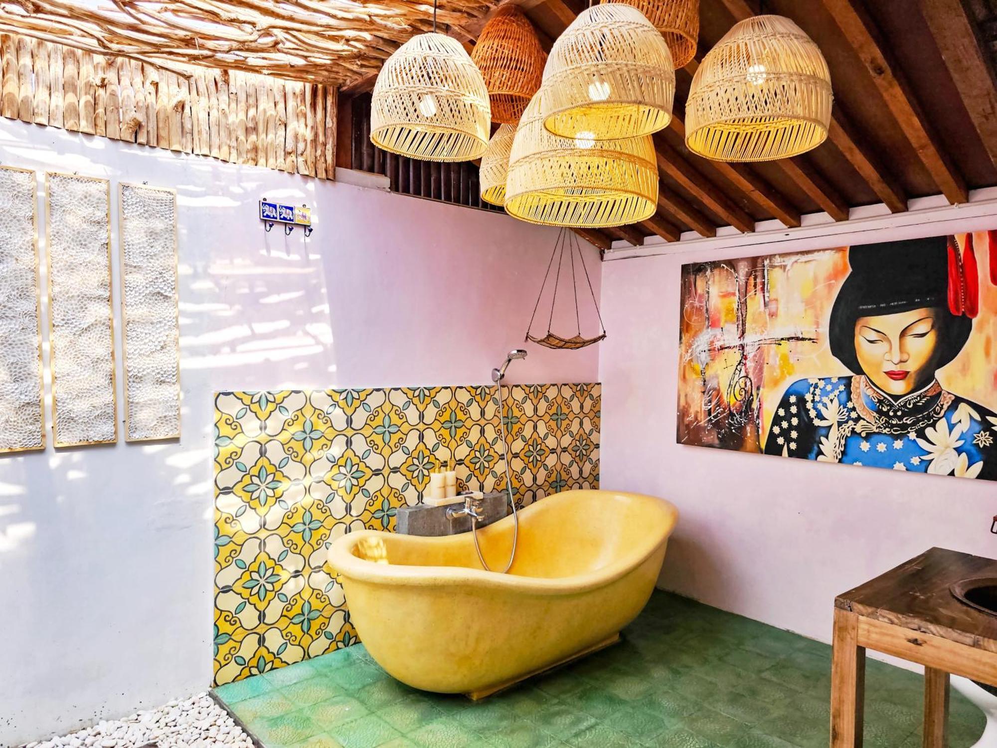 מגלאנג Janur Bungalow מראה חיצוני תמונה